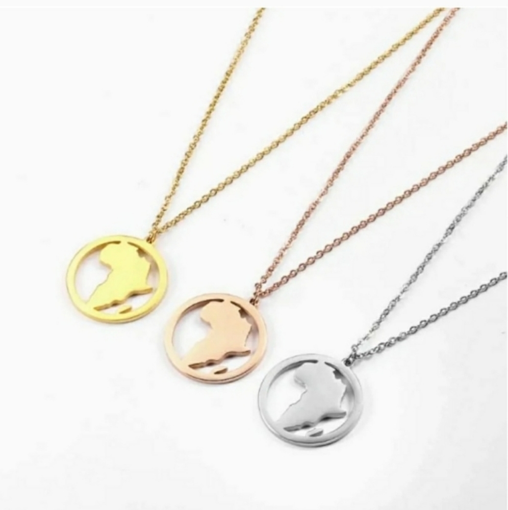 Beautiful Necklace Continent of Africa